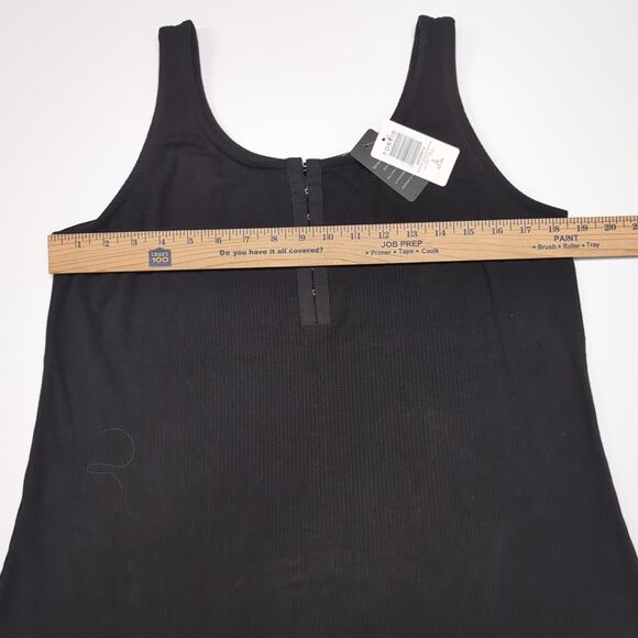 Torrid Everyday Tank Top Womens Plus Size 3X Black Scoop Neck Rib & Hook Eye NWT - Picture 13 of 16